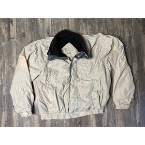 RedHead Mens Jacket Windbreaker Green Fleece Lined Coat Very Nice Comfortable LG